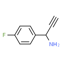 Benzenemethanamine, alpha-ethynyl-4-fluoro-, (alphaS)- (9CI)结构式