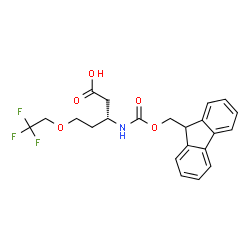 (R)-3-(((9H-fluoren-9-yl)methoxy)carbonylamino)-5-(2,2,2-tri Structure