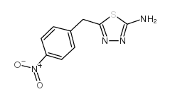 5-(4-Nitrobenzyl)-[1,3,4]thiadiazol-2-ylamine Structure