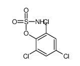 (2,4,6-trichlorophenyl) sulfamate Structure