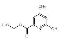 ethyl 6-methyl-2-oxo-1H-pyrimidine-4-carboxylate结构式