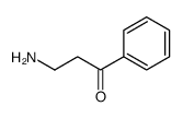 1-Phenyl-3-amino-1-propanone结构式