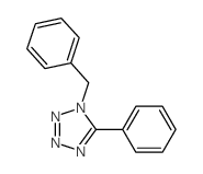 1-benzyl-5-phenyltetrazole结构式