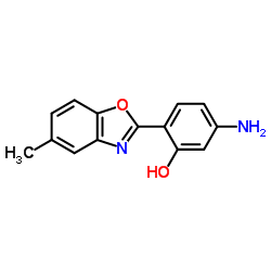 5-AMINO-2-(5-METHYL-BENZOOXAZOL-2-YL)-PHENOL Structure