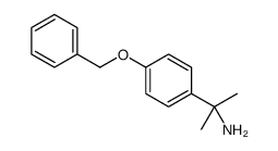 2-(4-phenylmethoxyphenyl)propan-2-amine结构式