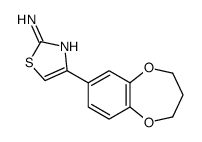 2-AMINO-4-(3,4-TRIMETHYLENEDIOXYPHENYL)THIAZOL Structure