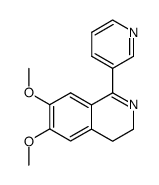 6,7-dimethoxy-1-(pyridin-3-yl)-3,4-dihydroisoquinoline Structure