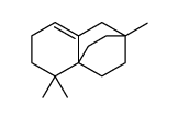2,2,8-Trimethyltricyclo[6.2.2.01,6]dodec-5-ene结构式