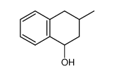 3-Methyl-1,2,3,4-tetrahydronaphthalene-1-ol结构式