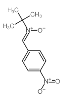 2-Propanamine,2-methyl-N-[(4-nitrophenyl)methylene]-, N-oxide picture
