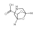 6,8-Dioxa-3-azabicyclo[3.2.1]octane-7-carboxylicacid,(1S,5S,7R)-(9CI) structure