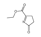 2H-Pyrrole-5-carboxylicacid,3,4-dihydro-2-oxo-,ethylester(9CI)结构式