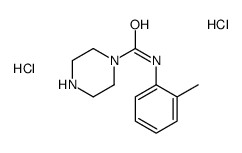 N-(2-methylphenyl)piperazine-1-carboxamide,dihydrochloride结构式