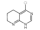 4-氯-1,5,6,7-四氢-吡啶[2,3-D]嘧啶结构式