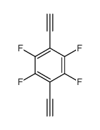 1,4-diethynyl-2,3,5,6-tetrafluorobenzene Structure