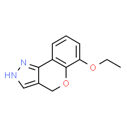 [1]Benzopyrano[4,3-c]pyrazole,6-ethoxy-1,4-dihydro-(9CI)结构式