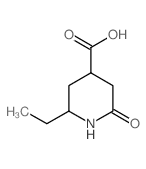 2-ethyl-6-oxo-piperidine-4-carboxylic acid structure