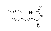 (Z)-5-(4-S-ethylbenzylidene)imidazolidine-2,4-dione结构式