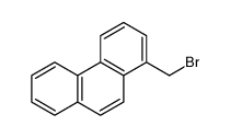 1-(bromomethyl)phenanthrene Structure