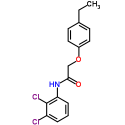 N-(2,3-Dichlorophenyl)-2-(4-ethylphenoxy)acetamide Structure