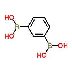 1,3-Phenylenediboronic acid Structure