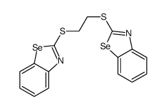 2-[2-(1,3-benzoselenazol-2-ylsulfanyl)ethylsulfanyl]-1,3-benzoselenazole Structure