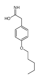 2-(4-pentoxyphenyl)acetamide结构式