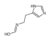 N-[2-(1H-imidazol-5-yl)ethyl]formamide结构式