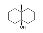 (4as,8ar)-8a-methyloctahydronaphthalen-4a(2H)-ol Structure