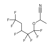 2-(1,1,2,2,3,5,5,5-octafluoropentoxy)propanenitrile结构式