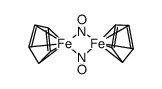 μ-(NO)2{Fe(C5H5)}2 Structure