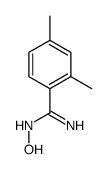 Benzenecarboximidamide, N-hydroxy-2,4-dimethyl- (9CI) structure