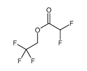 2,2,2-trifluoroethyl 2,2-difluoroacetate结构式