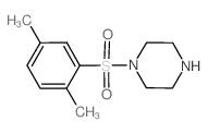 1-[(2,5-dimethylphenyl)sulfonyl]piperazine(SALTDATA: FREE) Structure