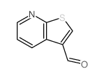 Thieno[2,3-b]pyridine-3-carboxaldehyde structure