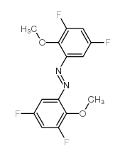 Diazene,bis(4,5-difluoro-2-methoxyphenyl)- (9CI) structure