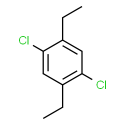 1,4-Dichloro-2,5-diethylbenzene结构式