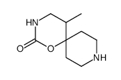 1-Oxa-3,9-diazaspiro[5.5]undecan-2-one,5-methyl-(9CI) structure