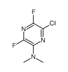 6-chloro-3,5-difluoro-N,N-dimethylpyrazin-2-amine Structure