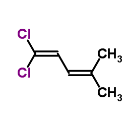 1,1-Dichloro-4-methyl-1,3-pentadiene structure