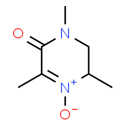 2(1H)-Pyrazinone, 5,6-dihydro-1,3,5-trimethyl-, 4-oxide (9CI)结构式
