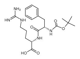 Boc-Phe-Arg-OH Structure