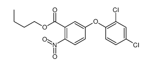 butyl 5-(2,4-dichlorophenoxy)-2-nitrobenzoate结构式