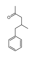 4-methyl-5-phenylpentan-2-one Structure