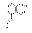 Isoquinoline, 5-isocyanato- (9CI) structure