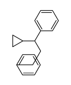 Benzene, 1,1- (1-cyclopropyl-1,3-propanediyl)bis- Structure
