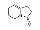 1,2,6,7-tetrahydro-indolizin-3(5H)-one结构式