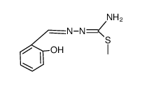 salicylaldehyde S-methylthiosemicarbazone Structure