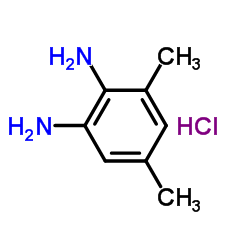 3,5-Dimethylbenzene-1,2-diaminedihydrochloride结构式