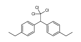 1,1,1-Trichloro-2,2-bis(4-ethylphenyl)ethane Structure